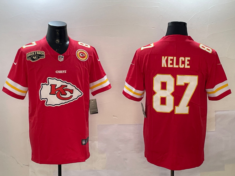 Men Kansas City Chiefs #87 Kelce red 2025 Nike Limited NFL Jersey 002->kansas city chiefs->NFL Jersey